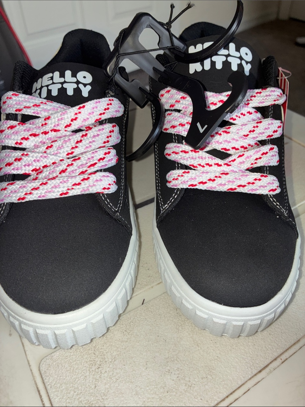 Hello Kitty Black Women Sneakers